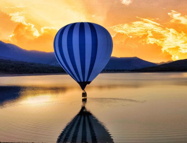 λίμνη αερόστατο